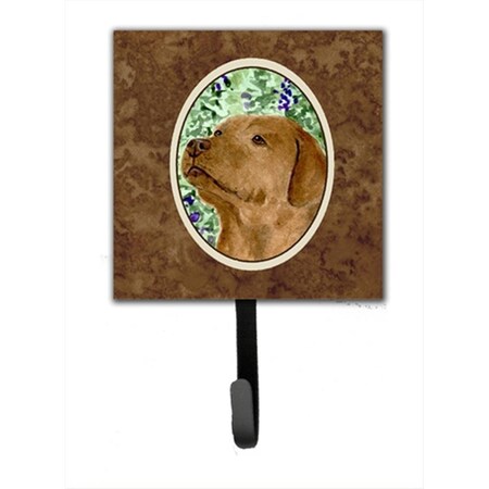 Carolines Treasures 4.25 x 6 in. Labrador Leash Or Key Hook SS8743SH4