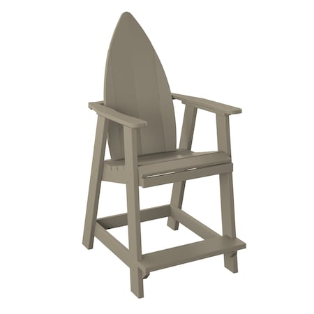 Polybird SURFBOARD NOSE BALCONY CHAIR.        WEATHERWOOD POLYBIRD P83