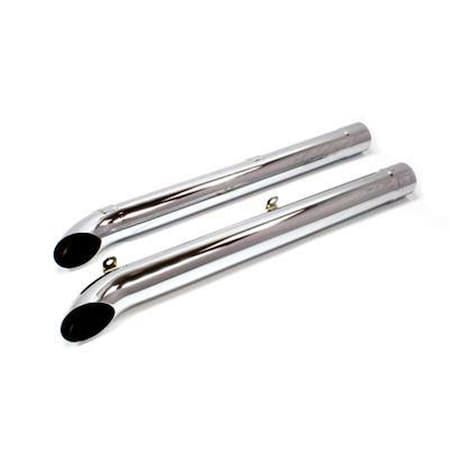 Bromas D930-C Side Pipes - Chrome BR3293493