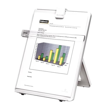 Fellowes Fellowes  Copyholder- Letter Sized- Non-Magnetic- Platinum FEL21103