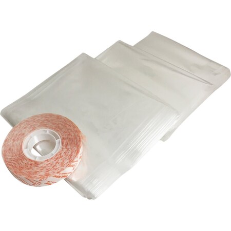 Frost King 42'' x 62'' Indoor Shrink Film Window Kit, 3PK V73/3QPD2