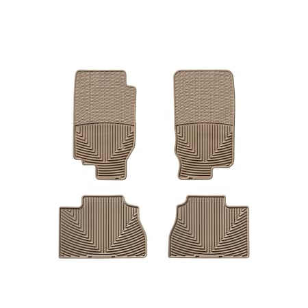 Weathertech Tan, Front and Rear All Weather Floor Mats W30TN-W70TN