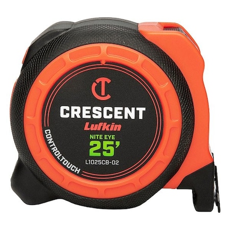 Crescent Lufkin Power Tape, 25', Control Series, Ne L1025CB-02