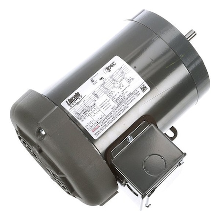 Leeson 3-Phase Vector Motor, 1/2 HP, 56C Frame, 230/460V AC Voltage, 1,750 Nameplate RPM LM22649