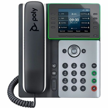 Hp POLY EDGE E350 IP PHONE AND POE-ENABLED GSA/TAA 8F3G8AA