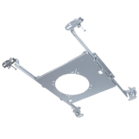 Halo Gray 4 in. W Galvanized Steel Mounting Frame HL4RSMF