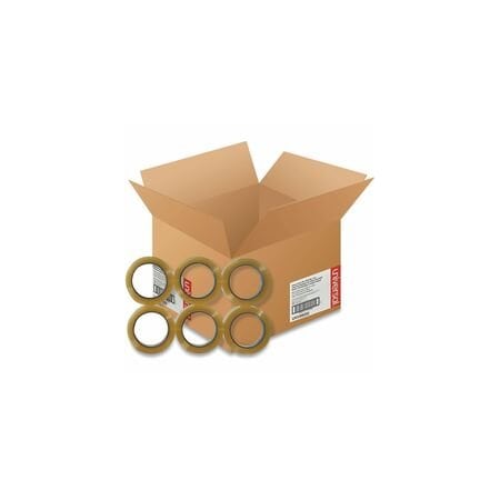 Universal HD Box Sealing Tape, Clear, 48mmx50m, 36PK UNV99000