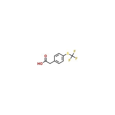 Ak Scientific 2-(4-((Trifluoromethyl)thio)phenyl)acetic acid (1g), CAS 243977-23-3 D367-1g