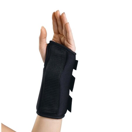 Medline Wrist Splint, Left Wrist, Size L, 8in ORT19400LL