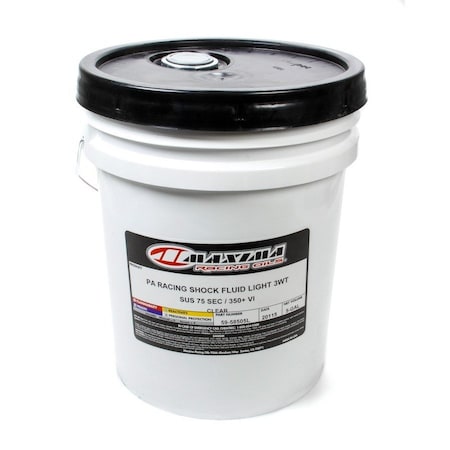 Maxima Racing Oils 59-58505L 3WT Racing Shock Oil, 5 gal Pail MAX59-58505L