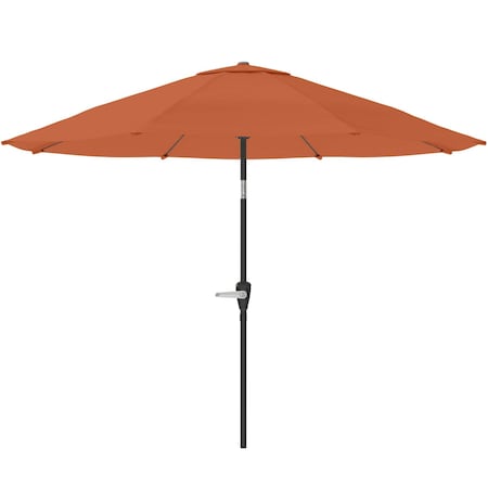 Pure Garden 10-Foot Patio Umbrella with Auto-Tilt, Terracotta 50-LG1053