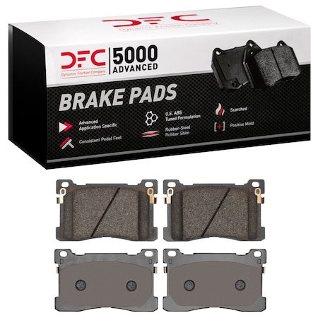 Dfc 5000 Advanced, Disc Brake Pad Set,  1551-1576-00