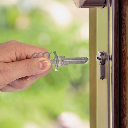 Lucky Line Forged Knife Key Shapes Decorative House Key - KW1 B302K