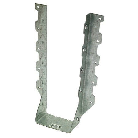 Simpson Strong-Tie HUS Joist Hanger, 10-3/4 in H, 2 in D, 3-9/16 in W, 4 x 12 in, Steel, Galvanized/Zinc HUS412