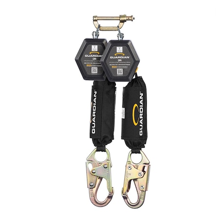 Guardian CR5 Self-Retracting Lifelines (SRL), 11 ft Length, Steel, 2 Leg(s) 4200075