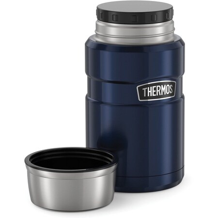 Thermos 24-Ounce Stainless King Vacuum-Insulated Stainless Food Jar (Midnight Blue) SK3020MDB4