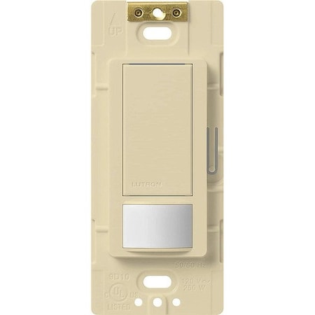 Lutron Vacancy Sensor, PIR, 900 sq ft, Ivory MS-VPS5M-IV