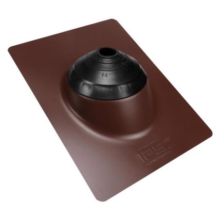 Ips 12 in. W X 16 in. L Metal/Plastic/Rubber Roof Flashing Brown 81890