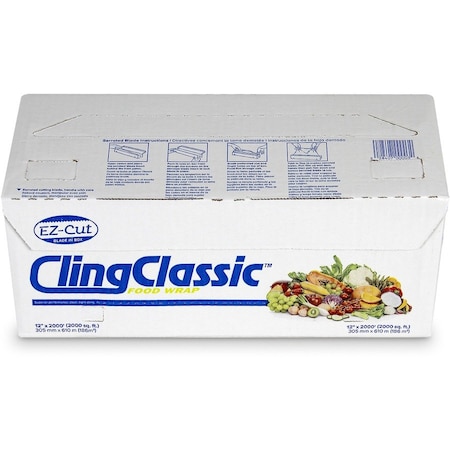 Webster Cling Classic Food Wrap, No Color WBI30550200