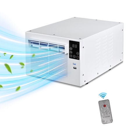 Edendirect 2300 BTU Portable Air Conditioner Cools with Remote, 100 sq. ft. with Dehumidifier  for Tent ZR-K5