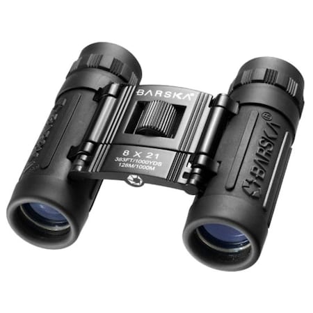 Barska General Binoculars, 8x Magnification, Roof Prism, 383 ft Field of View AB10109