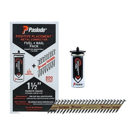 Paslode POSITIVE PLACEMENT FUEL + NAIL PACK 650922