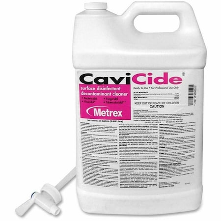 Metrex Cleaner and Disinfectant, 2.5 gal. Jug, Unscented 25CD078025
