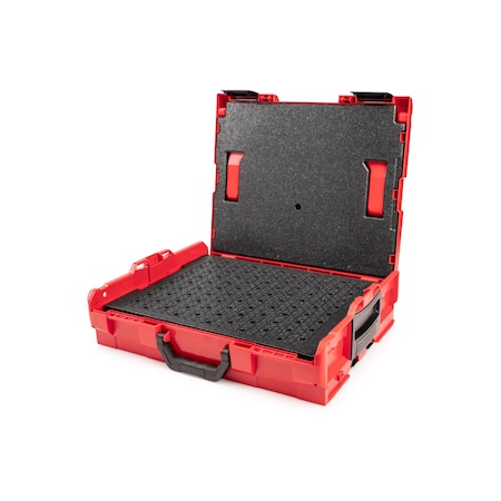 Tekton Shallow Stacking Tool Box, L-BOXX 1 with Customizable Foam, 4 Sheets and Lid Insert OLB91004