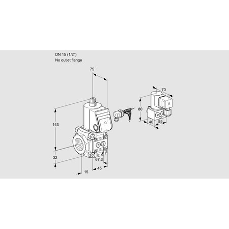 Honeywell Kromschroder VAS115/-R/NW KS88031425