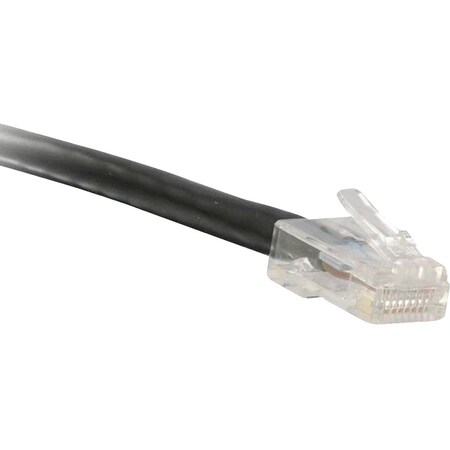 Enet Cat5E Black 10Ft No Boot Patch Cable C5E-BK-NB-10-ENC