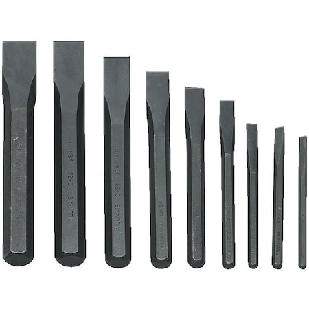 Williams Williams Cold Chisel Set, 9pcs. JHWCS-9