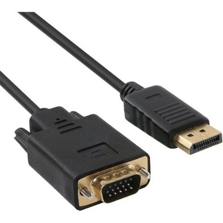 Axiom Displayport Male To Vga Male Adapter Cable 10Ft DPMVGAM10-AX