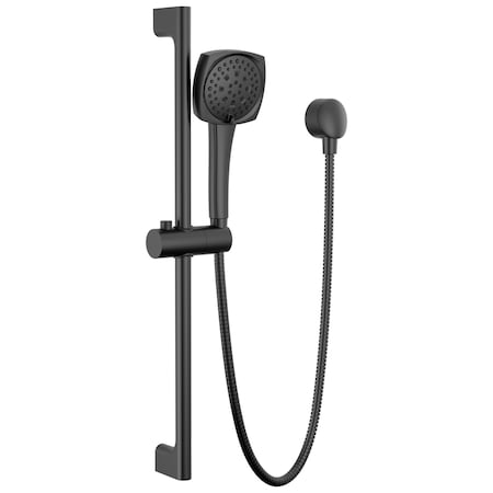 Peerless Ezra Slide Bar with Hand Shower Matte Black P62471-BL