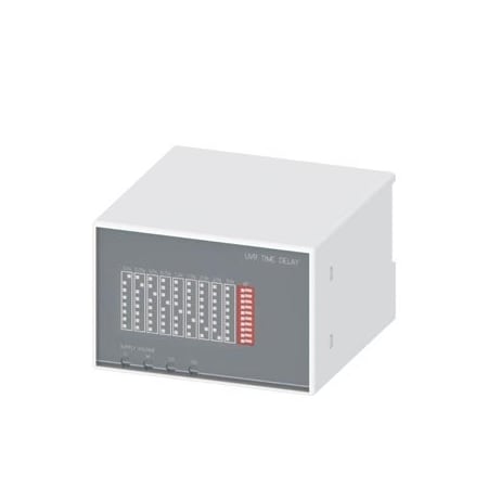 Siemens time-delay device adjustable for undervoltage release UVR 24/30V AC/DC 3VW9011-0AE10