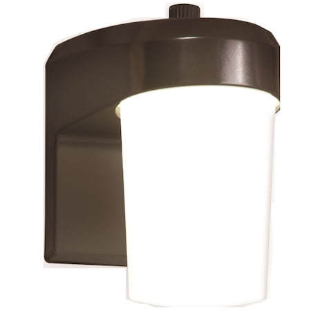 Halo Halo Bronze Dusk to Dawn LED Jelly Jar Light w/Photocell FE08A40FDB