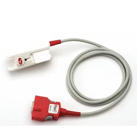 Stryker Physio-Control LIFEPAK 15 Masimo SET Rainbow Adult Reusable Direct Connect Sensor 12ft 11996-000336