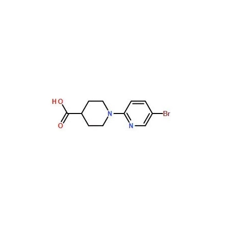 Ak Scientific 1-(5-Bromopyridin-2-yl)piperidine-4-carboxylic acid (10g), CAS 954570-88-8 V9616-10g