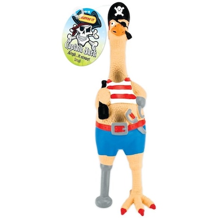 Ruffin'It Capt Jack Rubber Chicken Small 80528-1