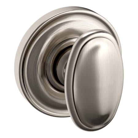 Baldwin Baldwin Preconfigured 5057 Knob with 5048 Rose Half Dummy Lock Lifetime Satin Nickel Finish - 5057056IDM