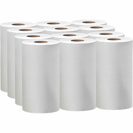 Wypall WypAll General Clean X60 Multi-Task Cleaning Cloths (35401), Small Roll, White, 130 Sheets/Roll, PK12 35401