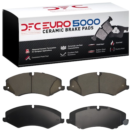 Dfc 5000 Euro Ceramic Disc Brake Pad Set,  1600-1479-00