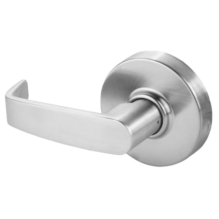 Sargent Grade 2 Single Lever Trim, L Lever, Non-Keyed, Satin Chrome Finish, Non-handed 7U93 LL 26D