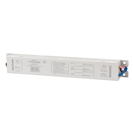 Keystone LED Driver for External Drive Type C LED tubes, Runs 1 or 2 of the KT-LED8T8-24G-8xx-E /G2 lamps, 12 KTLD-2LT8-UV-8C-VDIM /G2