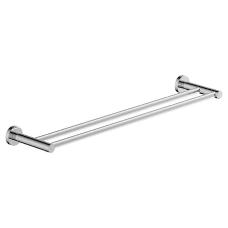 Symmons Dia 18 inch Double Towel Bar with Mounting Hardware 353DTB-18