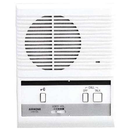 Aiphone Audio Intercom Station, 30V AC/DC LEM-1DLS
