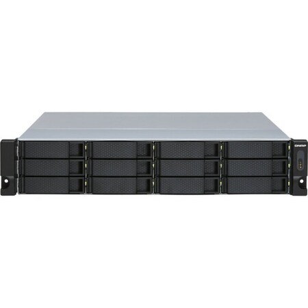 Qnap 12BAY 2U RACKMOUNT SATA JBOD E TL-R1200S-RP-US