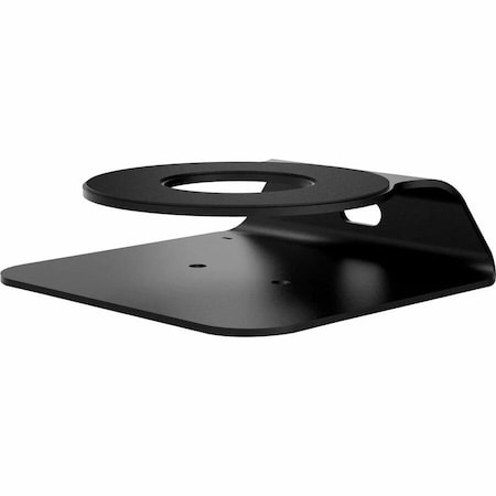 Compulocks MAC STUDIO SECURITY STAND WITH DUAL HEAD COILED CABLE KEYED LOCK BLACK MSSTD01CL02H