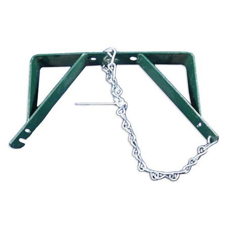 Jorgensen Laboratories Cylinder Wall Bracket w/ Cha" J0533WBC