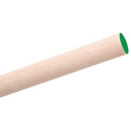 Waddell Dowel Rod, 1-1/4 in Dia, 36 in L, Birchwood 6620U