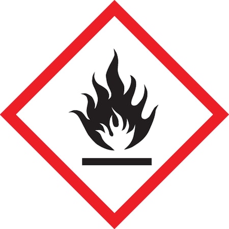 Accuform GHS Pictogram Label LZH621EV2